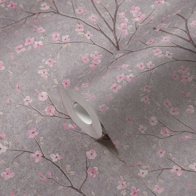 Papel Pintado Flor de cerezo - HAMURA 02 | MURAKE - 907352