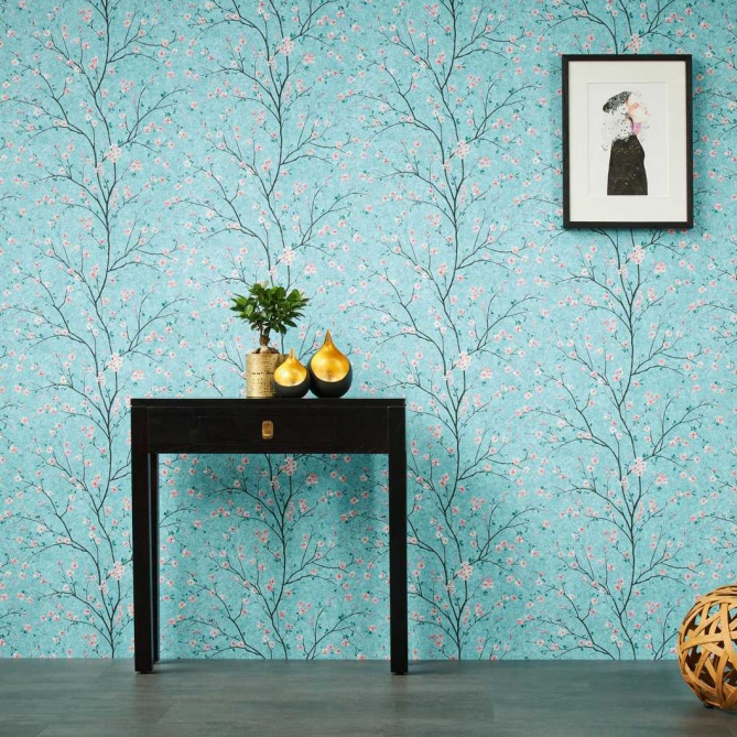 Papel Pintado Flor de cerezo - HAMURA 03 | MURAKE - 907353