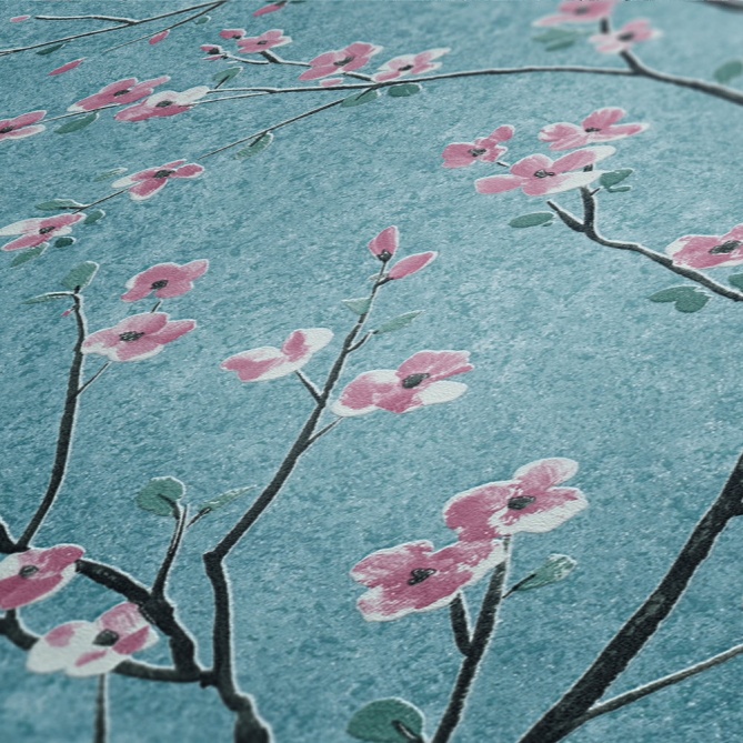 Papel Pintado Flor de cerezo - HAMURA 03 | MURAKE - 907353