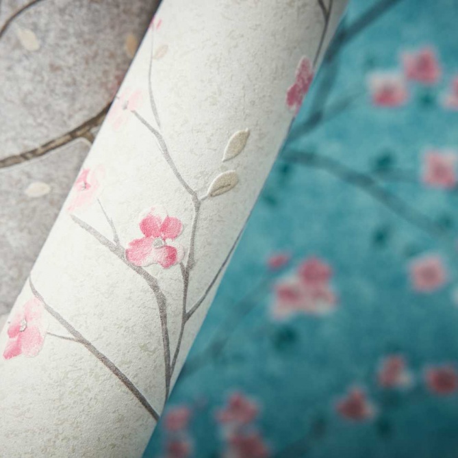 Papel Pintado Flor de cerezo - HAMURA 03 | MURAKE - 907353
