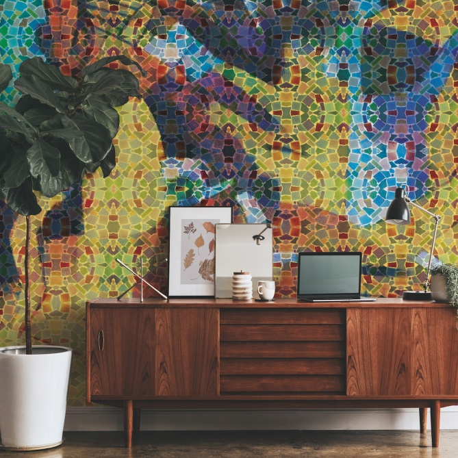 Mural Mosaico - BERGA  | MURAKE - 88115