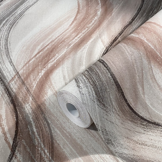 Papel Pintado Ondas - DRAVA 02 | MURAKE - 44232