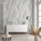 Papel Pintado Ondas - DRAVA 04 | MURAKE - 44234