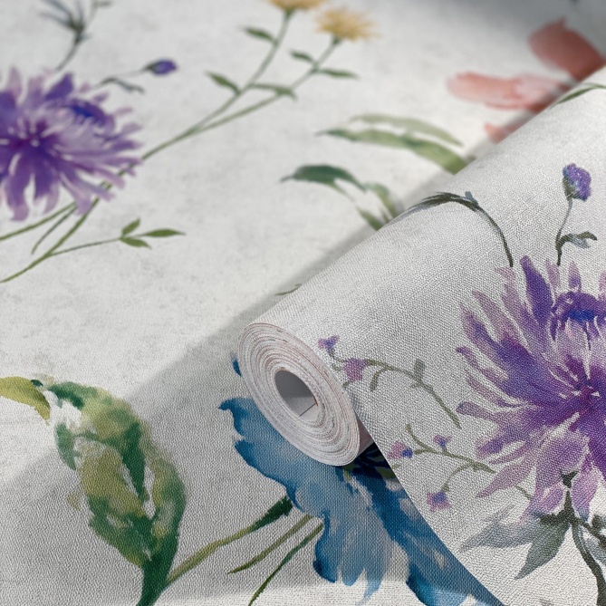 Papel Pintado Floral - SOMES 02 | MURAKE - 44252