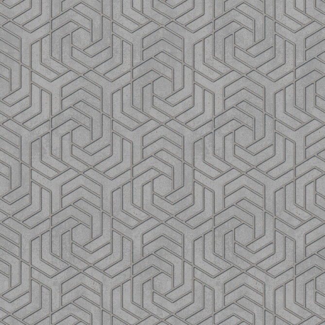 Papel Pintado Laberinto geométrico - CLUTE 05 | MURAKE - 28095