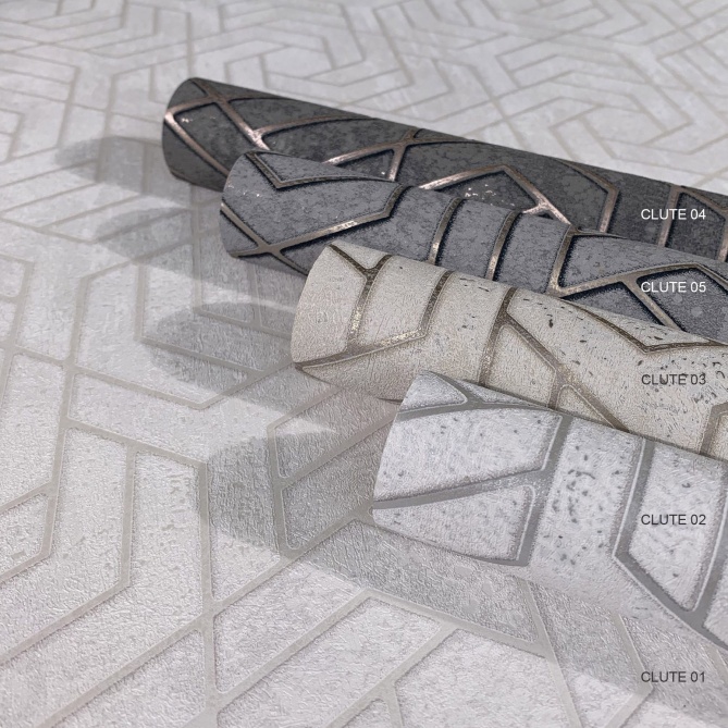 Papel Pintado Laberinto geométrico - CLUTE 02 | MURAKE - 28092