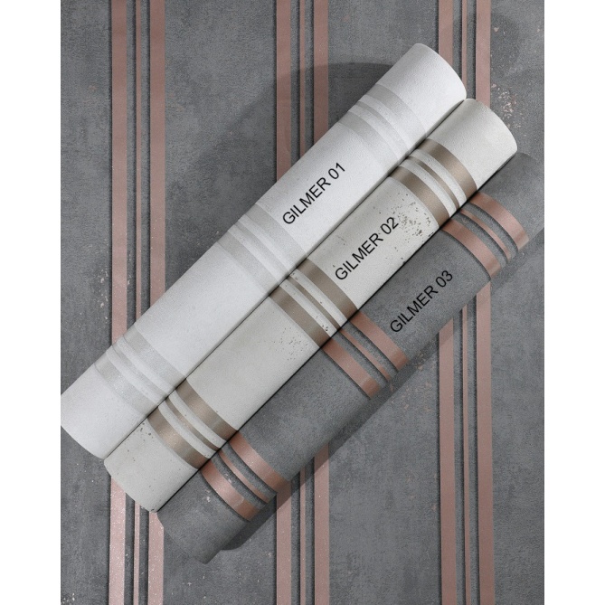 Papel Pintado Rayas - GILMER 01 | MURAKE - 28131