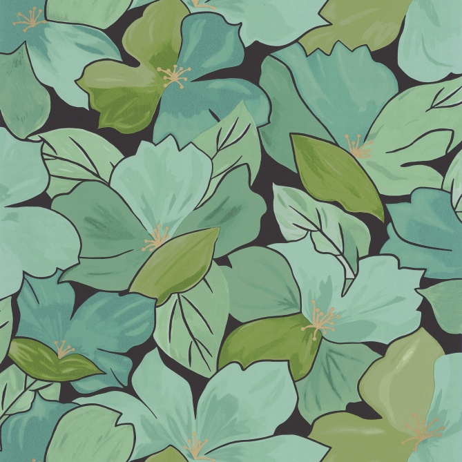 Papel Pintado Flores - OGOS 04 | MURAKE - 15834