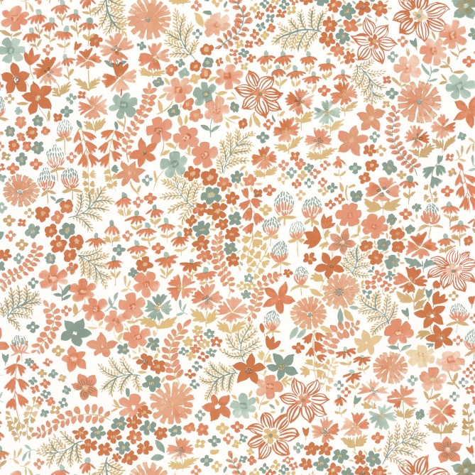 Papel Pintado Flores - JUNN 02 | MURAKE - 15812