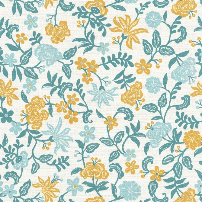 Papel Pintado Flores - HEMIA 03 | MURAKE - 39003