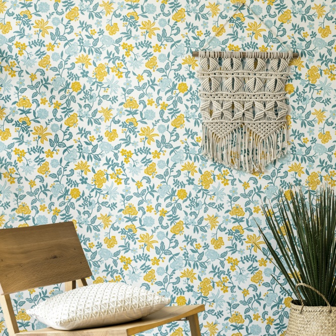 Papel Pintado Flores - HEMIA 03 | MURAKE - 39003