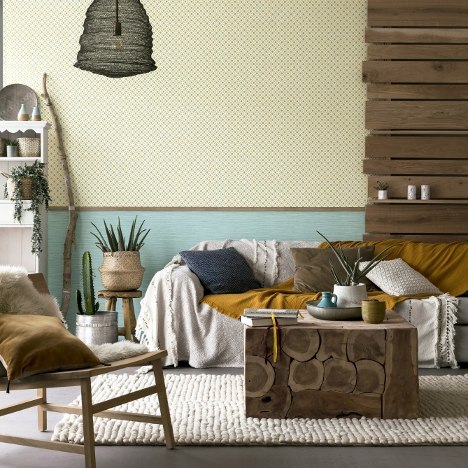 Papel Pintado Geométrico - BAJUBA 02 | MURAKE - 96102