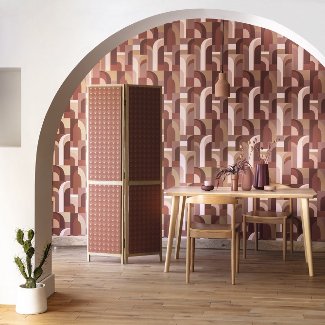 Papel Pintado Laberinto geométrico - CILWAZ 02 | MURAKE - 80102