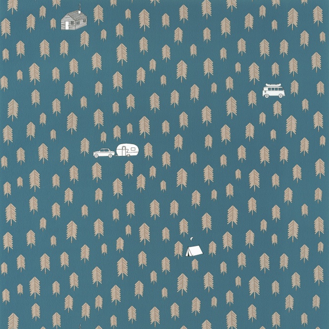 Papel Pintado Bosque - CASTRA 01 | MURAKE - 91321