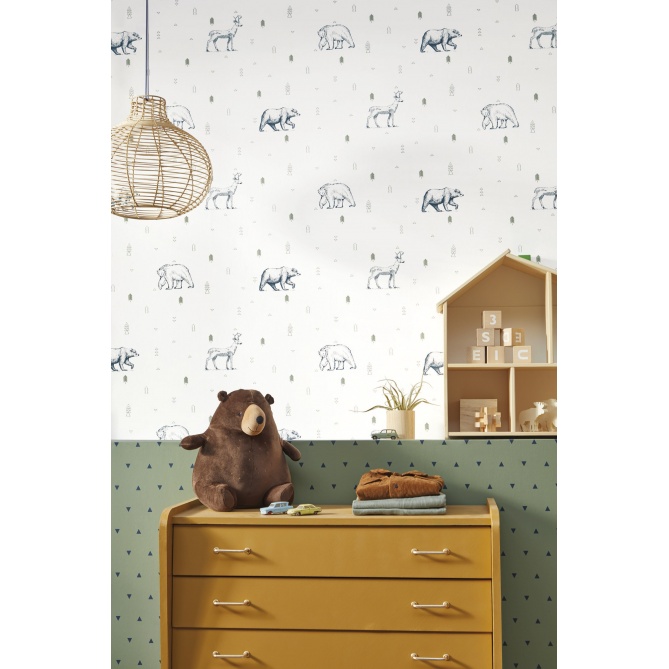 Papel Pintado Triángulos - SETIGA 03 | MURAKE - 91353