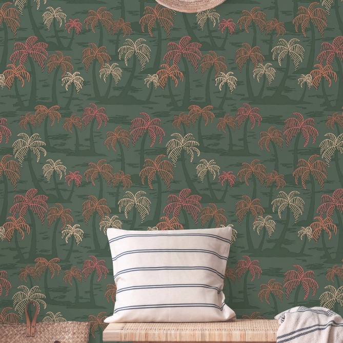 Papel Pintado Palmeras - CAMBON 01 | MURAKE - 92151