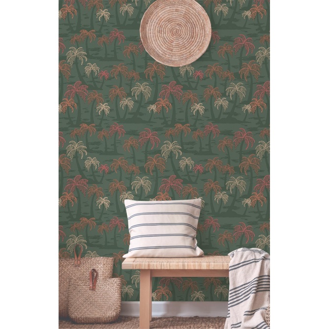 Papel Pintado Palmeras - CAMBON 01 | MURAKE - 92151