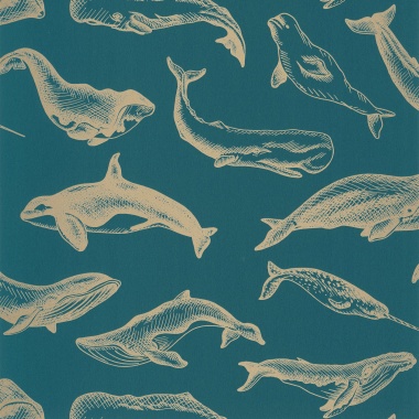 Papel Pintado Ballenas - SPELLO 02 | MURAKE - 72432