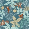 Papel Pintado Selva con animales - TUVARE 02 | MURAKE - 61202