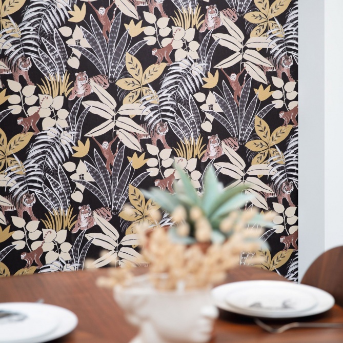 Papel Pintado Selva con animales - TUVARE 05 | MURAKE - 61205