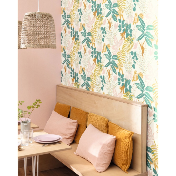 Papel Pintado Selva con animales - TUVARE 03 | MURAKE - 61203