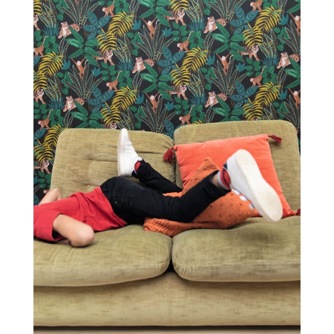 Papel Pintado Selva con animales - TUVARE 06 | MURAKE - 61206