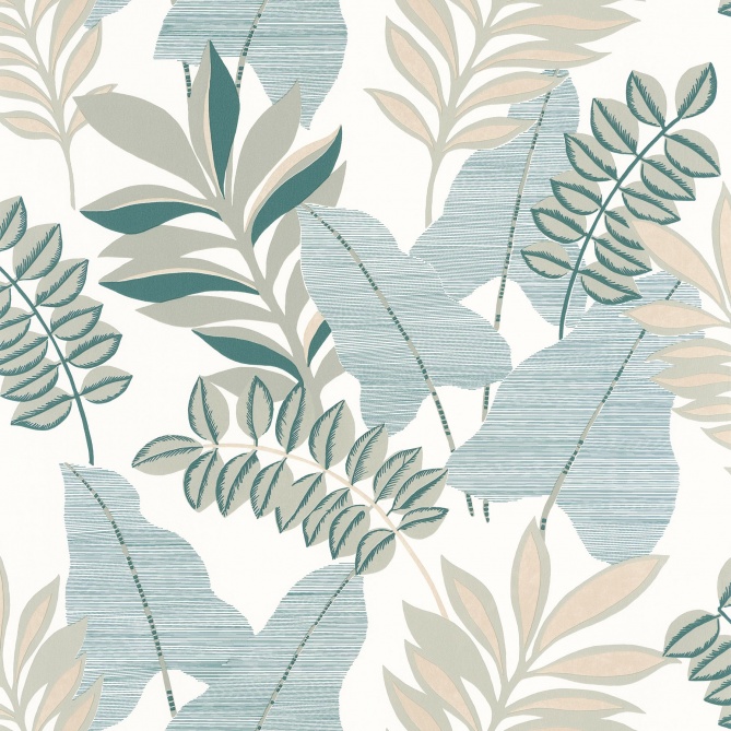 Papel Pintado Hojas Grandes - YAVOGUE 03 | MURAKE - 62103