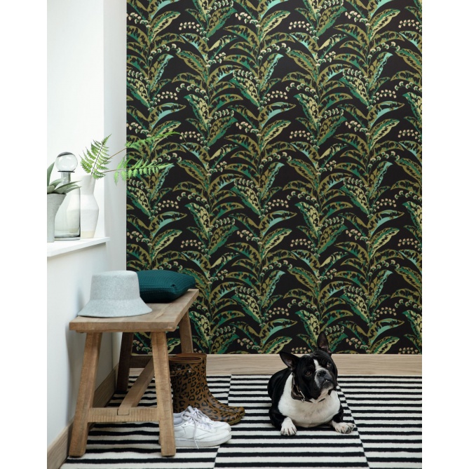 Papel Pintado Guirnalda de flores - TRIOLET 05 | MURAKE - 13105