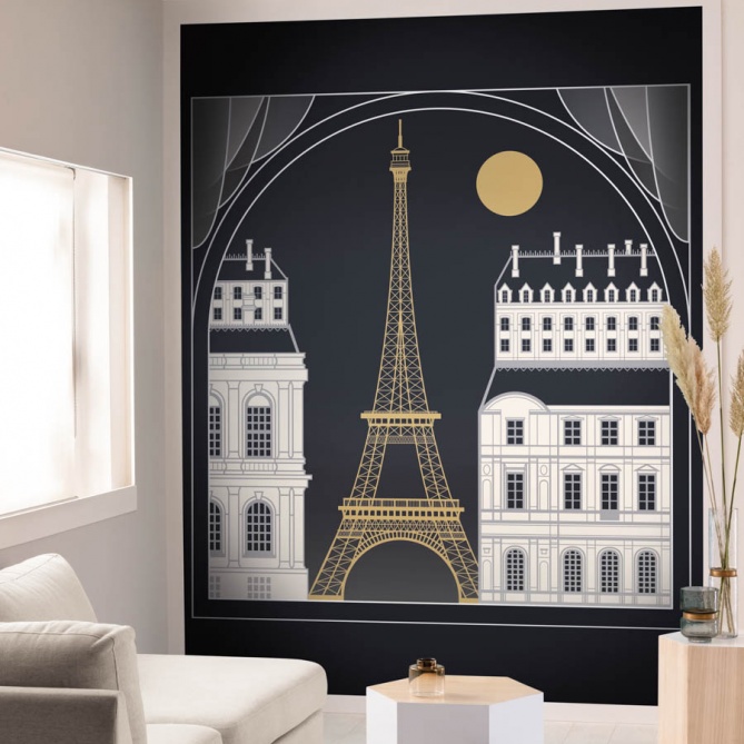 Mural Torre Eiffel - NIMES  | MURAKE - 25911