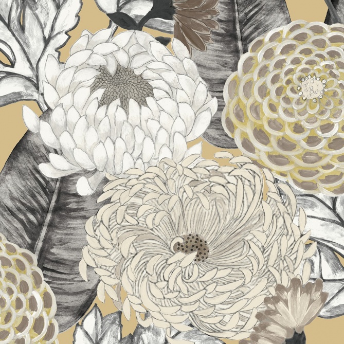 Papel Pintado Flores - TSAVO 03 | MURAKE - 42313