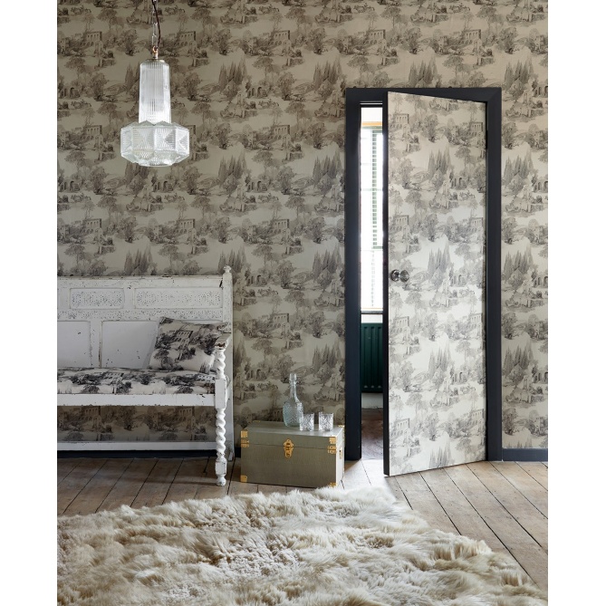 Papel Pintado Toile de Jouy - PAISAT 01 | MURAKE - 1801