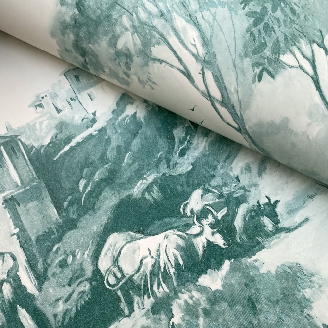 Papel Pintado Toile de Jouy - PAISAT 05 | MURAKE - 1805