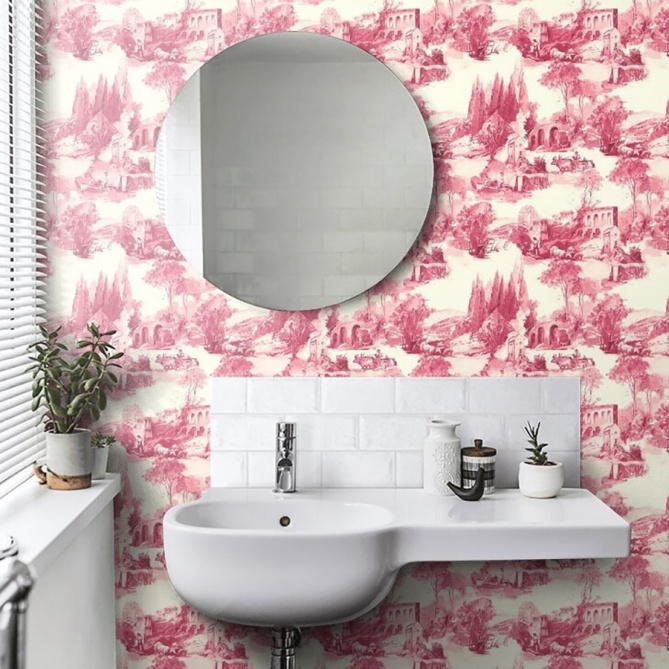 Papel Pintado Toile de Jouy - PAISAT 06 | MURAKE - 1806