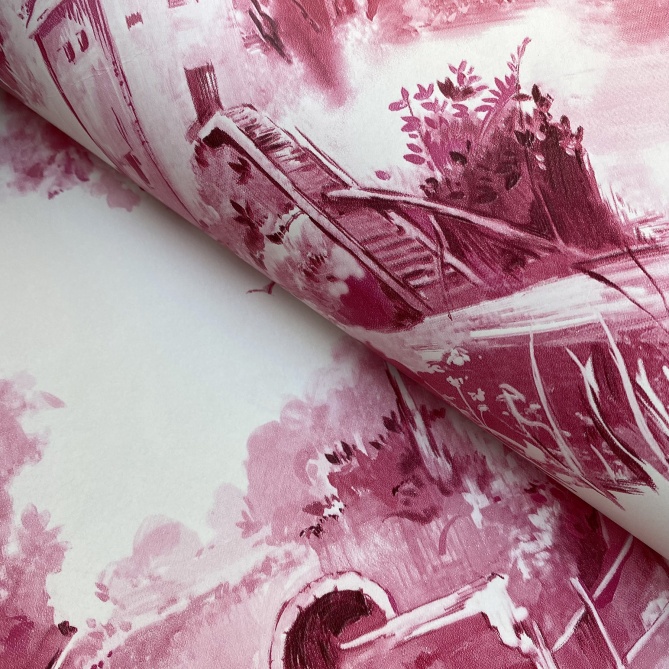 Papel Pintado Toile de Jouy - PAISAT 06 | MURAKE - 1806