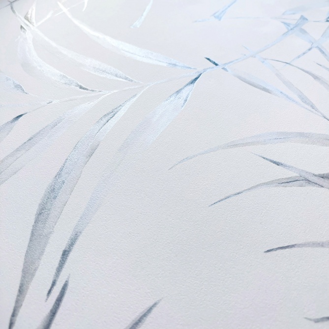 Papel Pintado Hojas - YULARA 04 | MURAKE - 80554