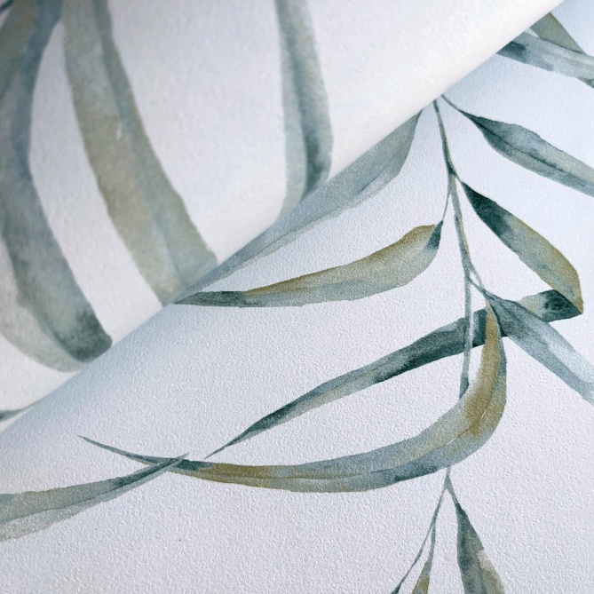 Papel Pintado Hojas - YULARA 05 | MURAKE - 80555