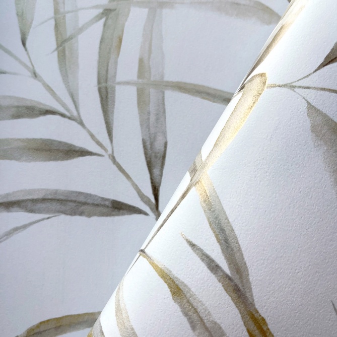 Papel Pintado Hojas - YULARA 03 | MURAKE - 80553