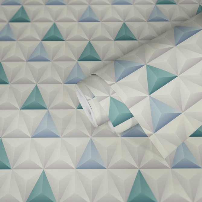 Papel Pintado Triángulos - AGDER 681632 | MURAKE - 681632