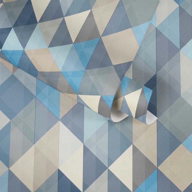 Papel Pintado Triángulos - HAMAR 687633 | MURAKE - 687633