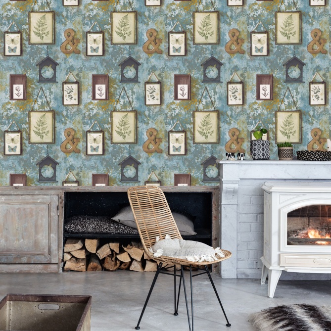 Papel Pintado Estampado - TEMMES 215501 | MURAKE - 215501