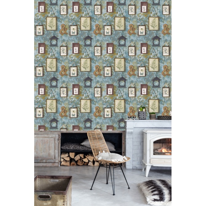 Papel Pintado Estampado - TEMMES 215501 | MURAKE - 215501