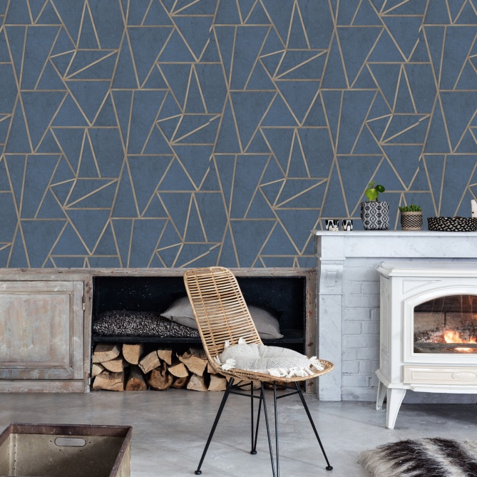 Papel Pintado Geométrico - SOGRAN 375504 | MURAKE - 375504