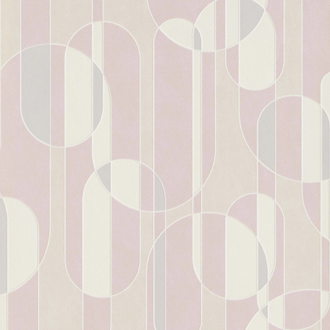 Papel Pintado Semicírculos - BEVER 03 | MURAKE - 530233