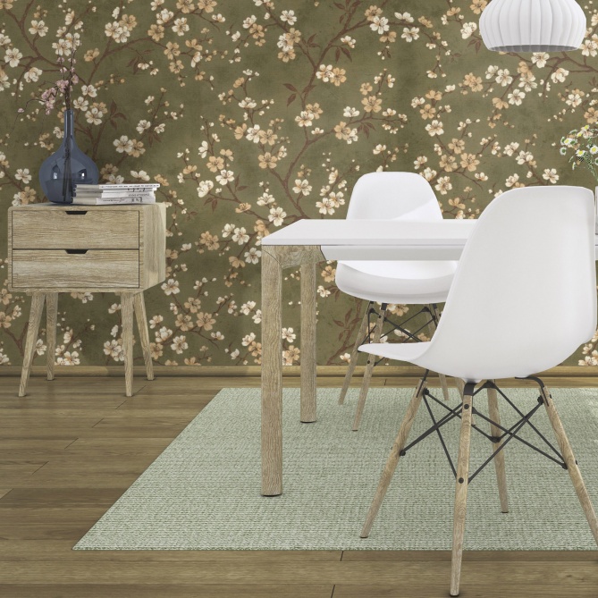 Papel Pintado Flor Cerezo - NIGATA 01 | MURAKE - 765401