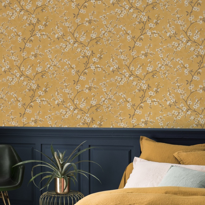 Papel Pintado Flor Cerezo - NIGATA 02 | MURAKE - 765402