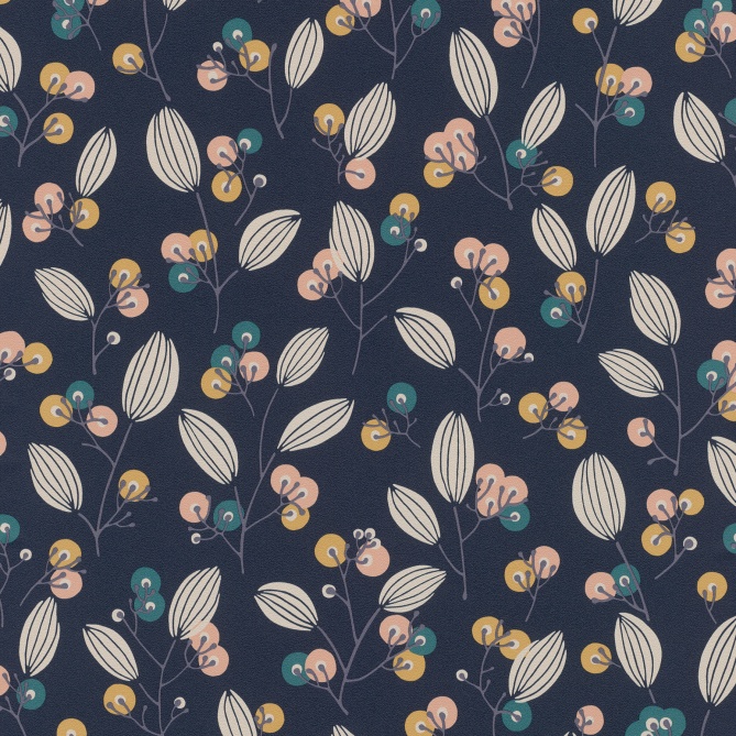 Papel Pintado Bayas - BANU  | MURAKE - 765425