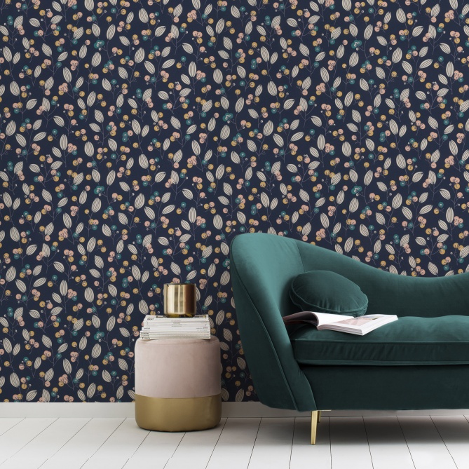 Papel Pintado Bayas - BANU  | MURAKE - 765425