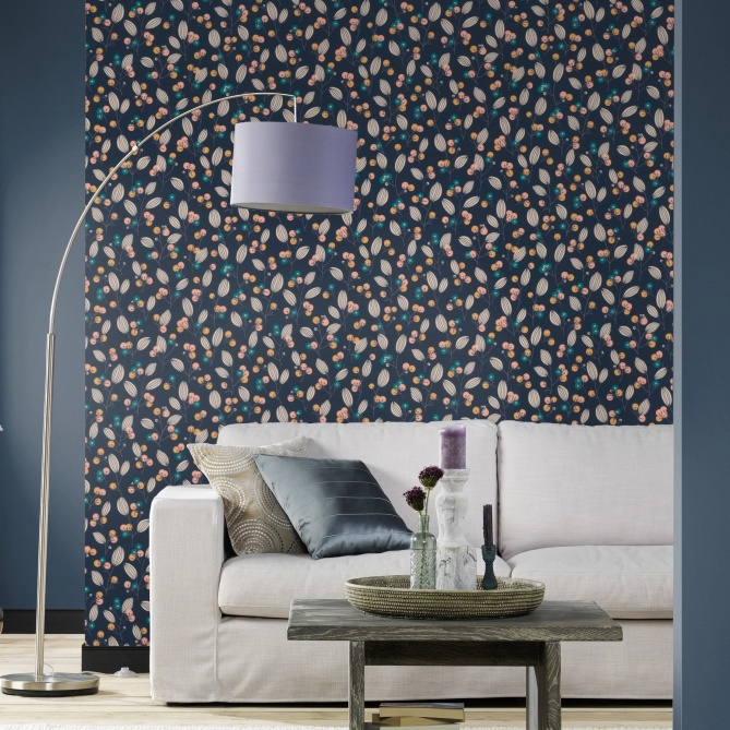 Papel Pintado Bayas - BANU  | MURAKE - 765425