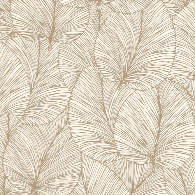 Papel Pintado Hojas Grandes - CARIMA 02 | MURAKE - 765432