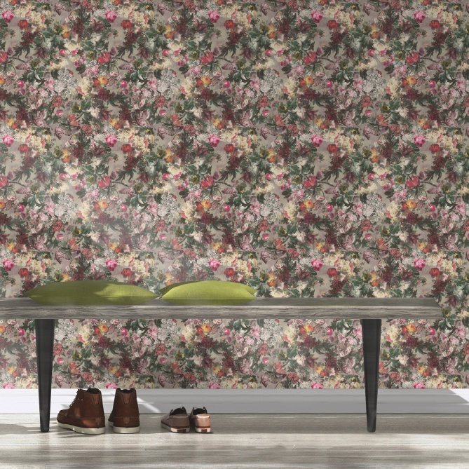 Papel Pintado Flores Clásicas - IRMA 01 | MURAKE - 365061